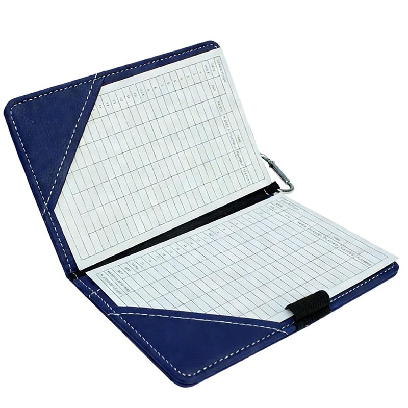 Golf Scorecard Holder - 【BIG SALE】ชุดใส่สมุดบันทึกคะแนนกอล์ฟแบบหนังกันน้ำ แบบพกพา พับเก็บได้ เหมาะสำหรับการแข่งขัน ใช้ได้กับกิจกรรมกลางแจ้ง