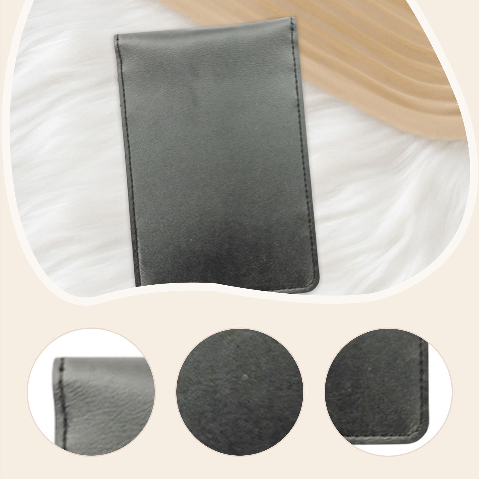 Golf Scorecard Holder - สมุดบันทึกคะแนนกอล์ฟหนัง PU แบบใช้ซ้ำได้ สมุดบันทึกระยะทาง ทนทาน กันน้ำ