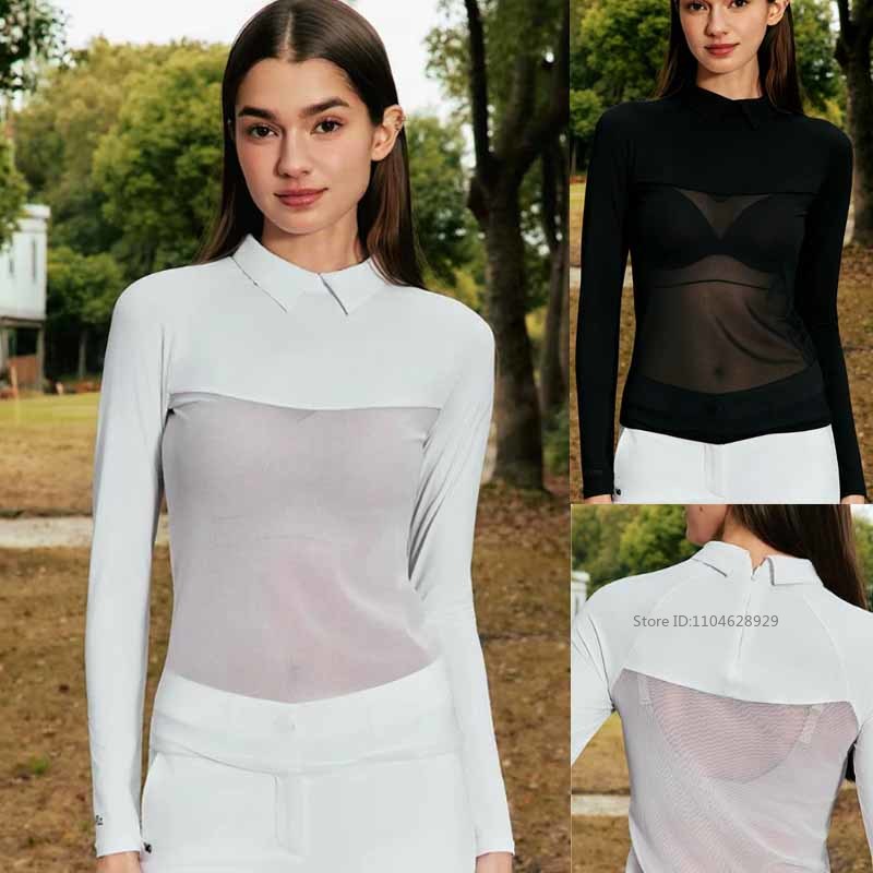 เสื้อยืดคอปกโปโลสำหรับผู้หญิง  - Golf Equipment Women บทวิจารณ์และราคา