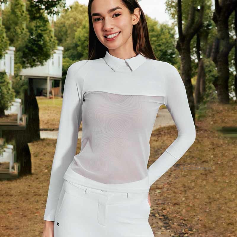 เสื้อยืดคอปกโปโลสำหรับผู้หญิง  - Golf Equipment Women บทวิจารณ์และราคา