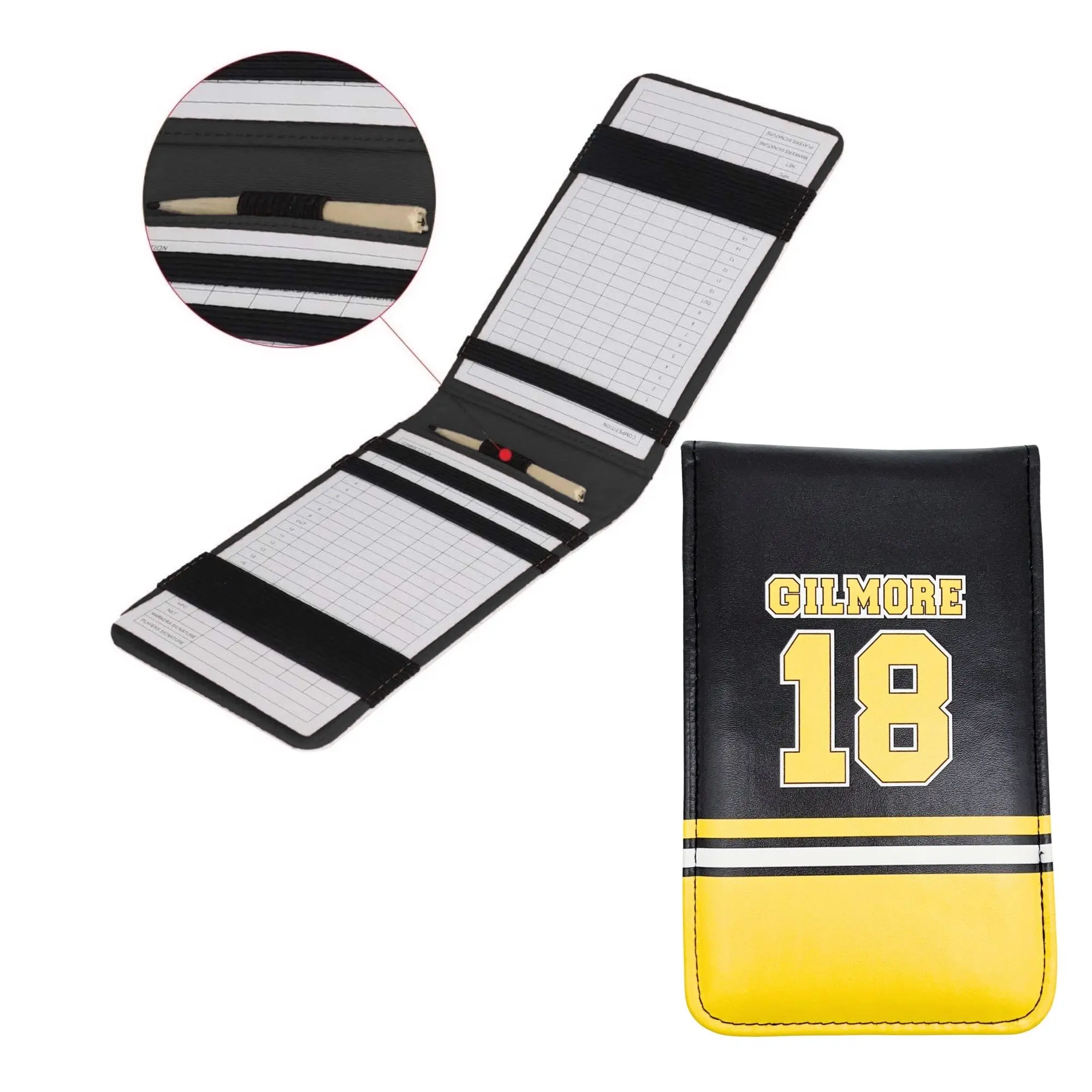 ซองใส่สมุดบันทึกคะแนนกอล์ฟ ลาย - Golf Scorecard Holder บทวิจารณ์และราคา