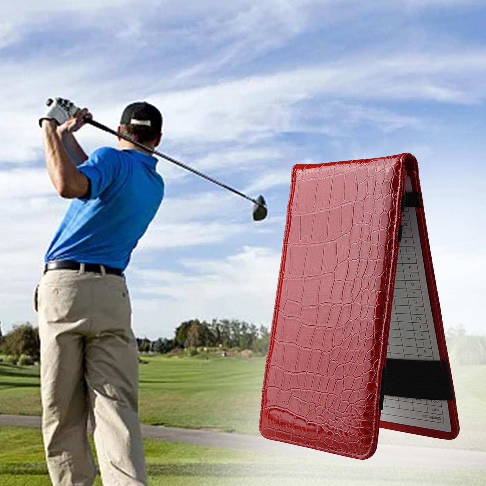หนัง PU ซองใส่สมุดบันทึกคะแนนก - Golf Scorecard Holder บทวิจารณ์และราคา